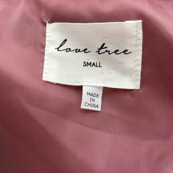 Love Tree Pink Vest Woman Size Small - Picture 4 of 6